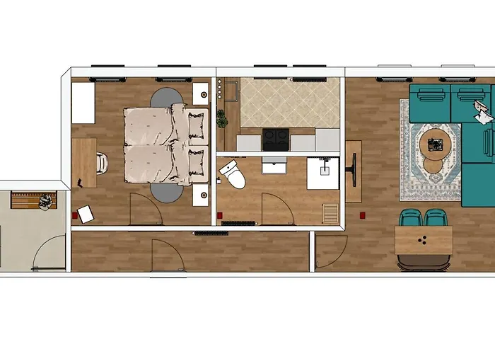 アパート Lederkappe ミュールハウゼン